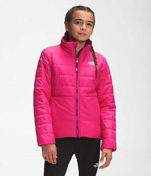 Bundy The North Face Reversible Mossbud Swirl Dievcenske Ruzove | 7254160-DH